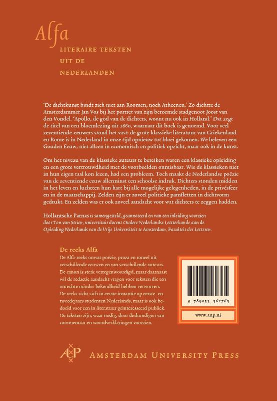 Achterkant van Hollantsche Parnas
