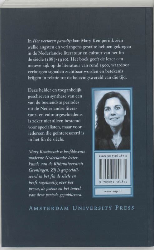 Achterkant van Het verloren paradijs