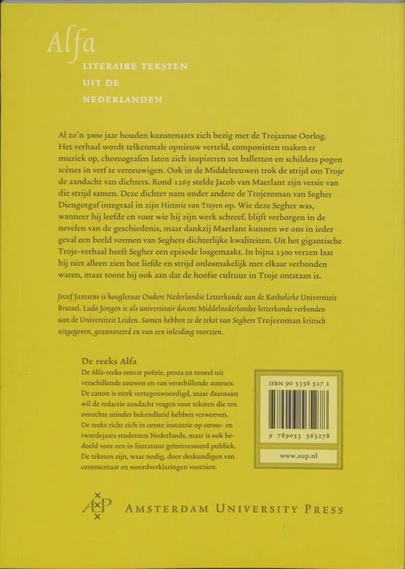 Achterkant van Segher Diengotgaf
