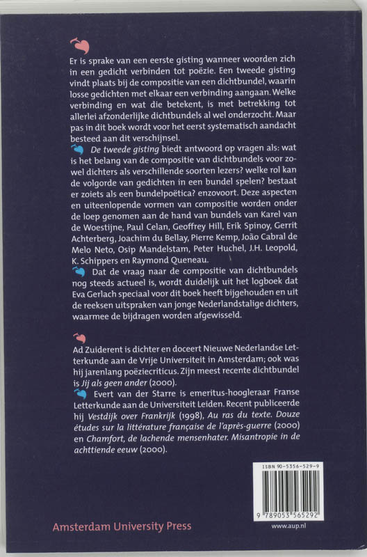 Achterkant van De tweede gisting