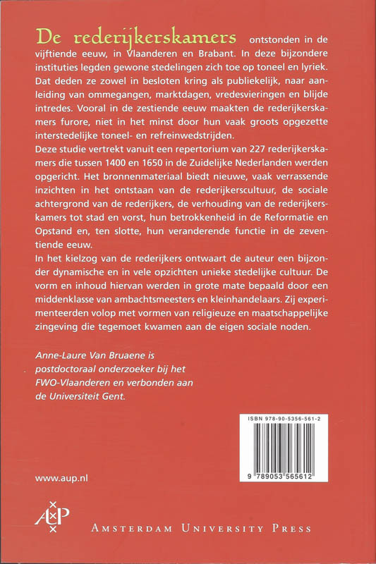 Achterkant van Om beters wille