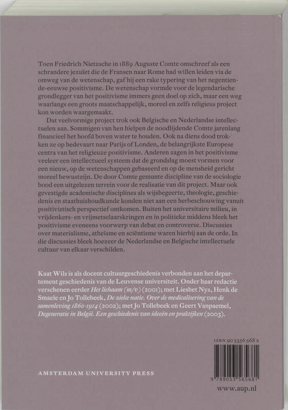 Achterkant van De omweg van de wetenschap