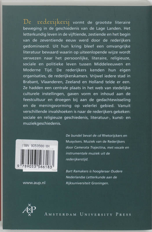 Achterkant van Conformisten en rebellen
