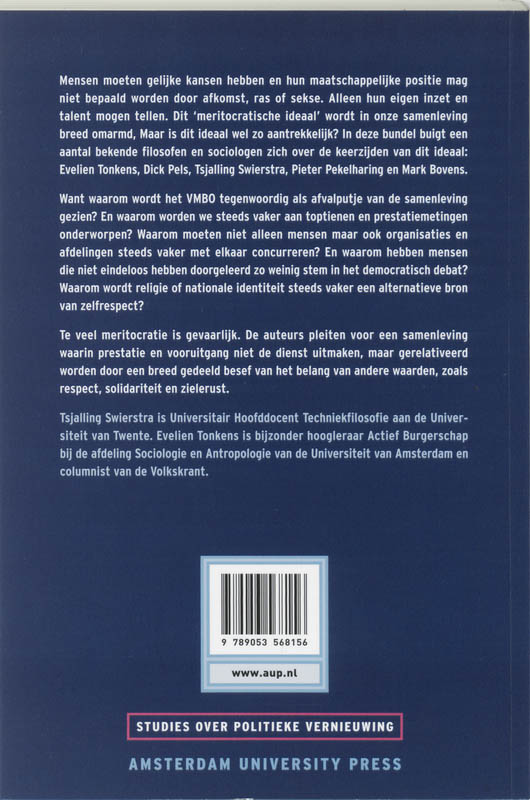 Achterkant van De beste de baas?