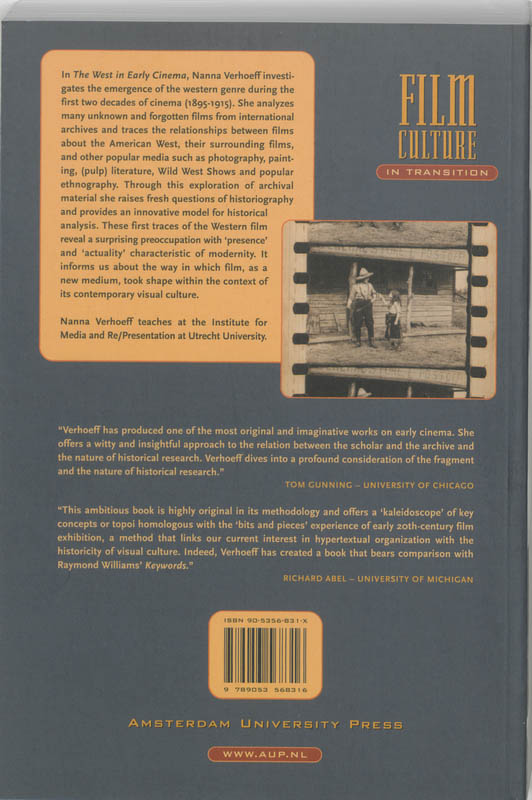 Achterkant van The West in Early Cinema
