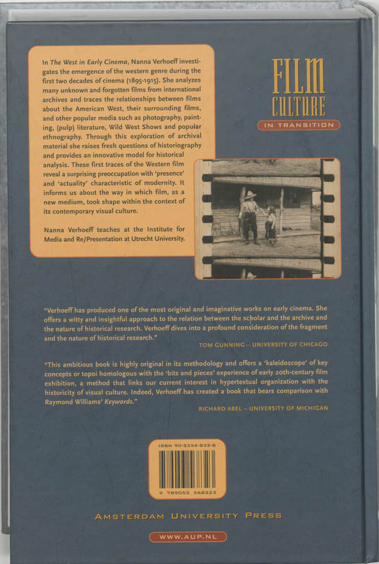 Achterkant van The West in Early Cinema