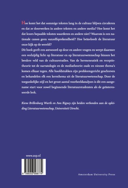 Achterkant van Het leven van teksten