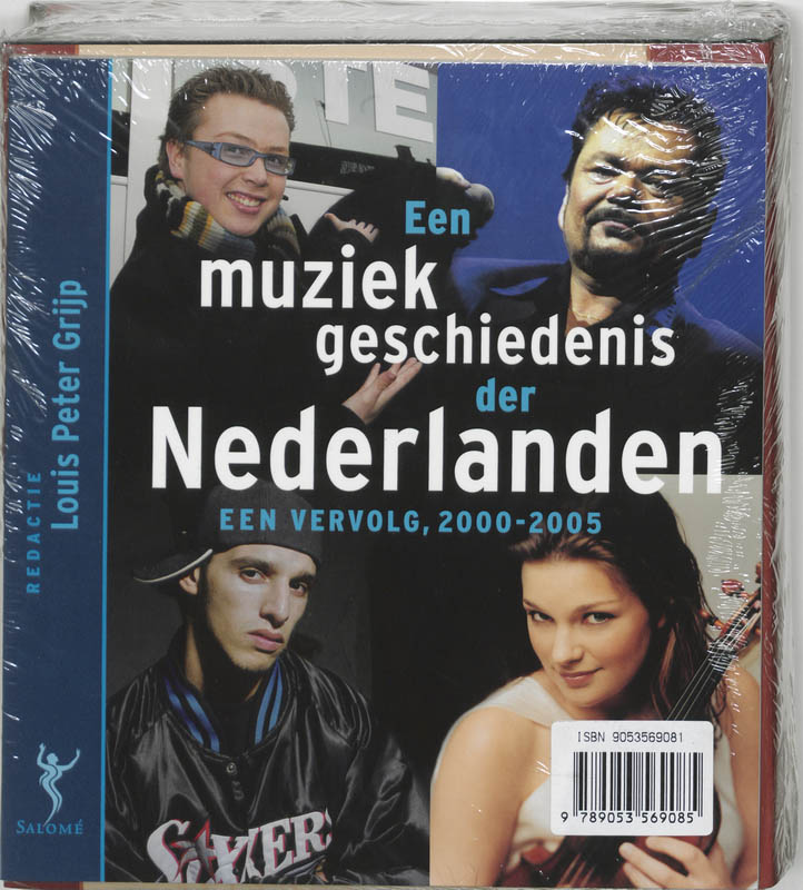 Achterkant van Een muziekgeschiedenis der Nederlanden