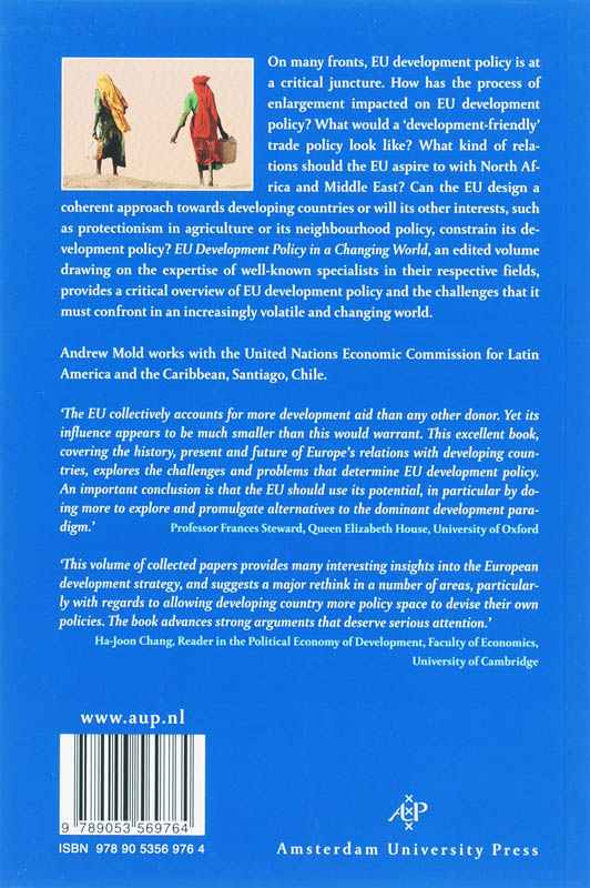 Achterkant van EU Development Policy in a Changing World
