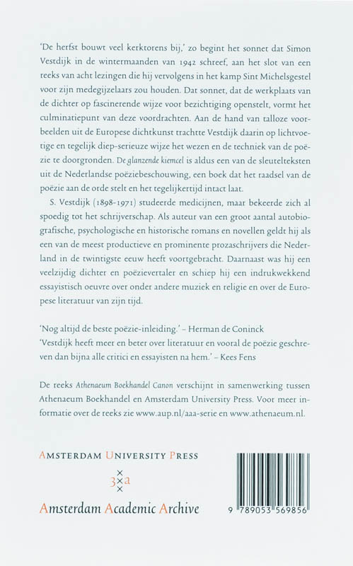 Achterkant van De glanzende kiemcel