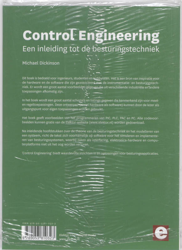 Achterkant van Control Engineering