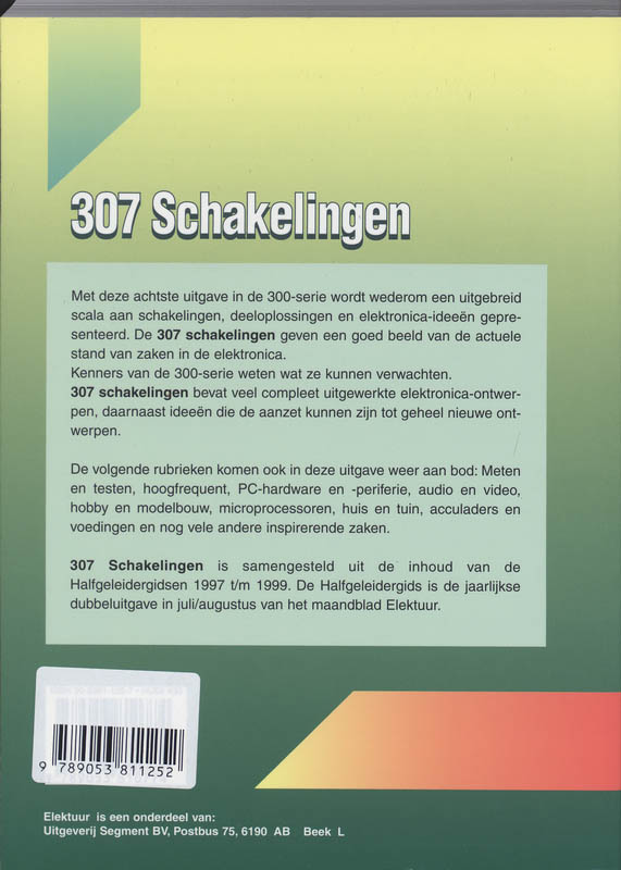 Achterkant van 307 Schakelingen