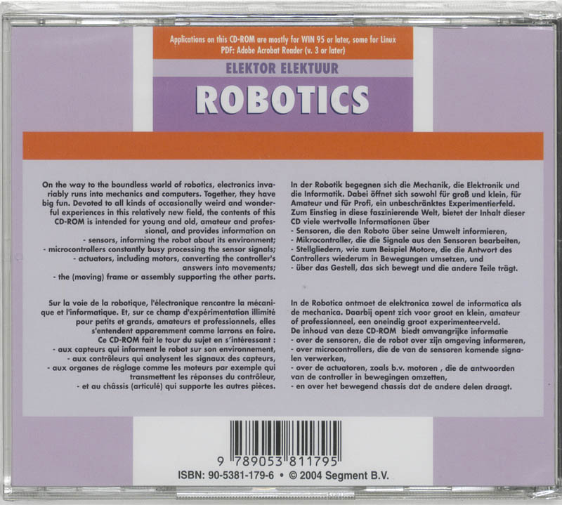 Achterkant van Robotics