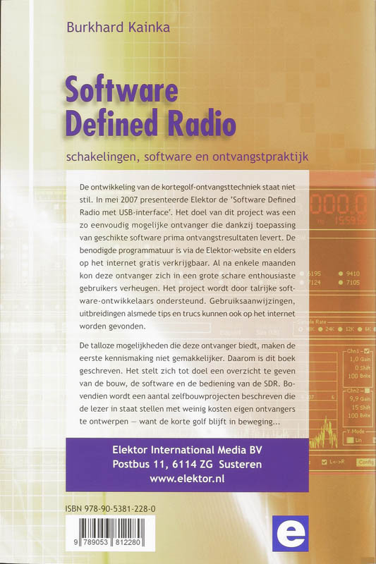 Achterkant van Software Defined Radio