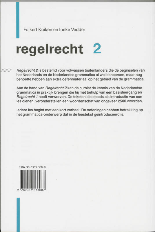 Achterkant van 2