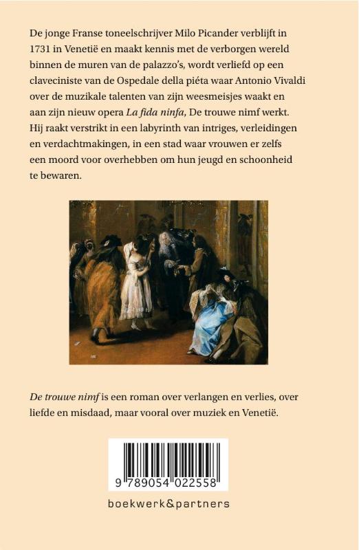 Achterkant van De trouwe nimf
