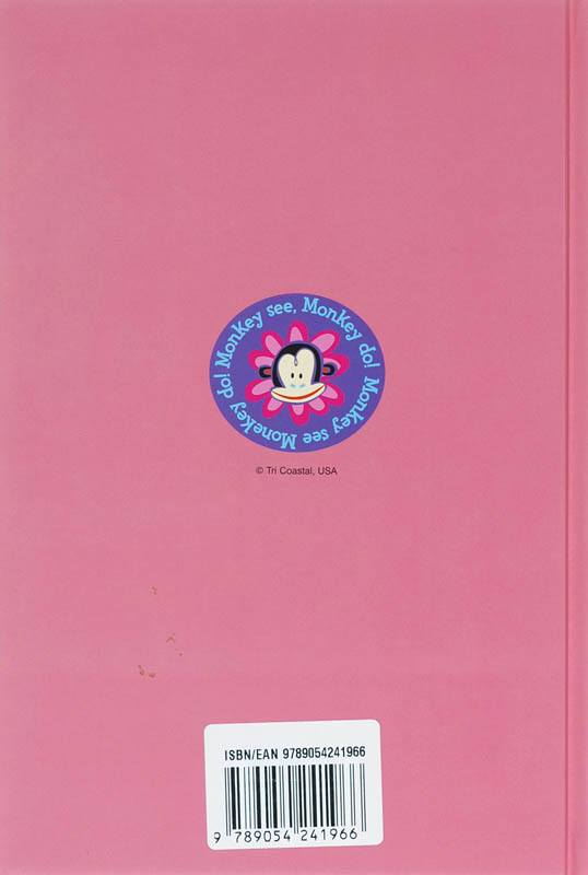 Achterkant van Monkey Schoolagenda 2007-2008