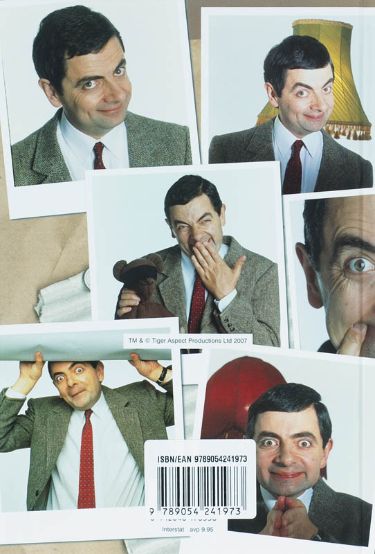Achterkant van Mr Bean Schoolagenda 2007-2008