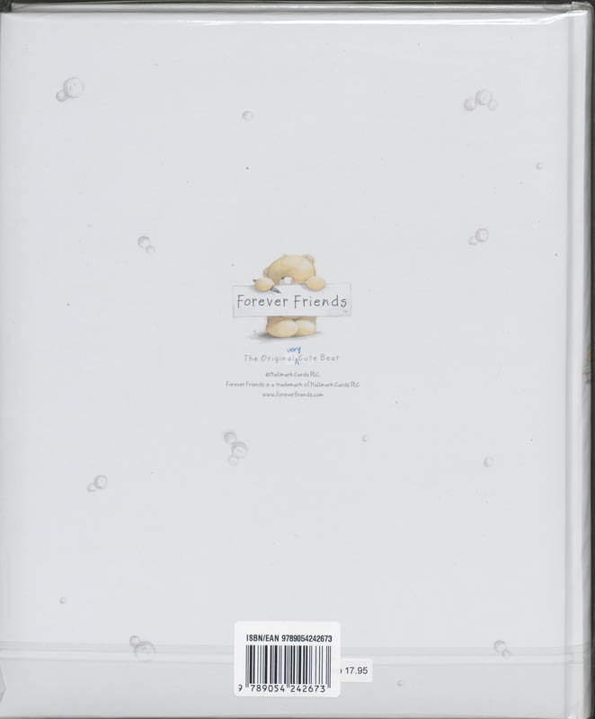 Achterkant van Forever Friends Eerste Levensjaren boek