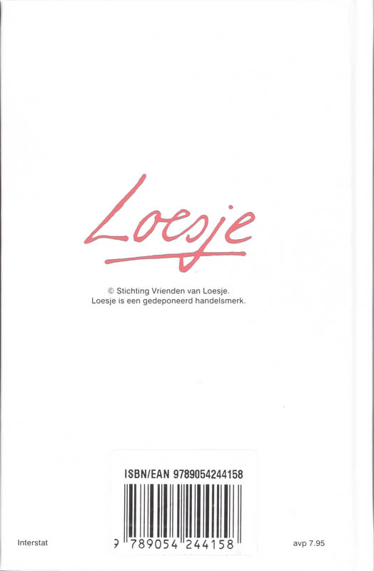 Achterkant van 08-09 Loesje