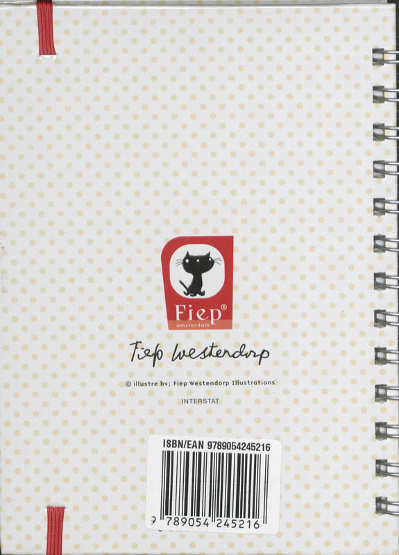 Achterkant van Reisdagboek