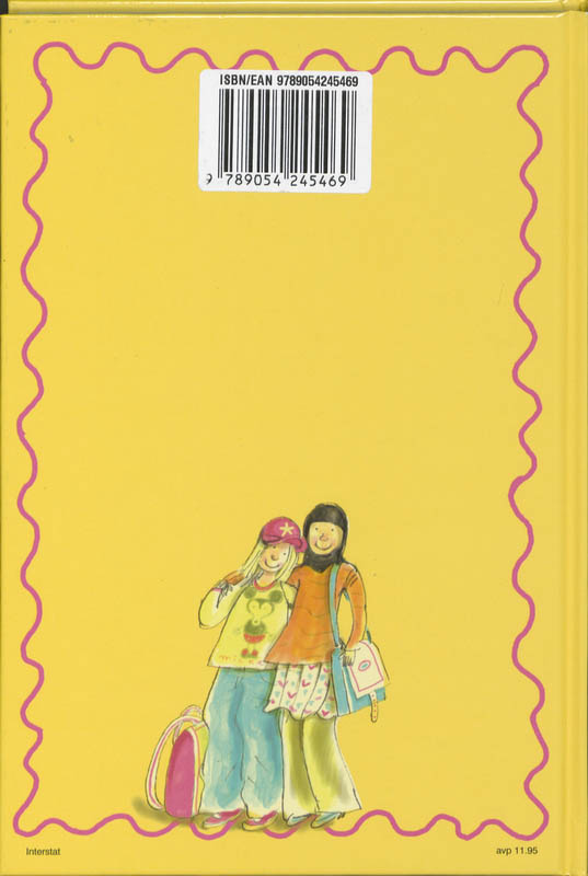 Achterkant van Schoolagenda 09-10 Meester Jaap