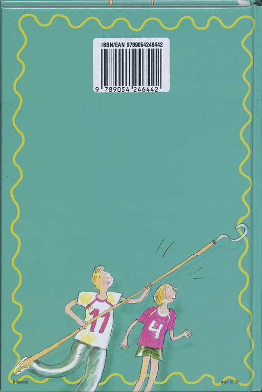 Achterkant van Schoolagenda 10-11 Meester Jaap