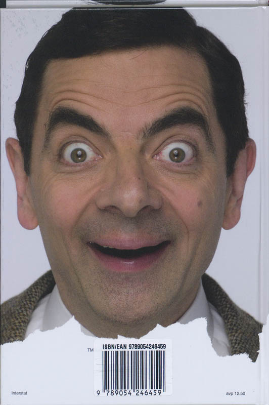 Achterkant van Schoolagenda 10-11 Mr Bean
