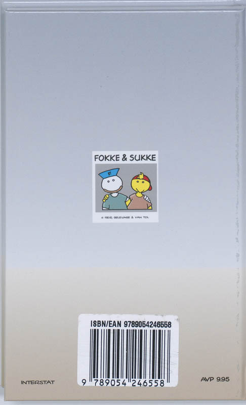 Achterkant van Studie-agenda 10-11 Fokke & Sukke