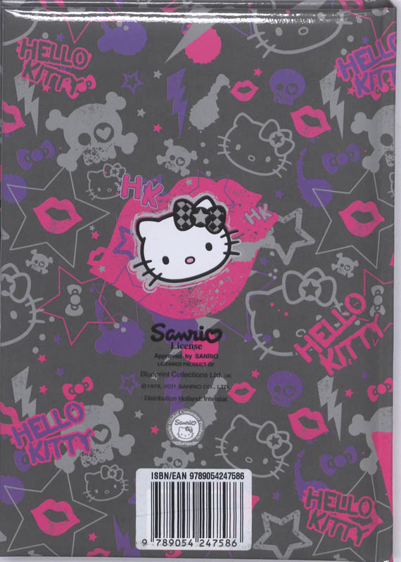 Achterkant van 11-12 Hello Kitty