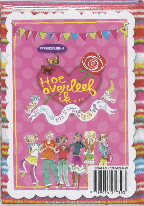 Achterkant van Agenda 2011-2012