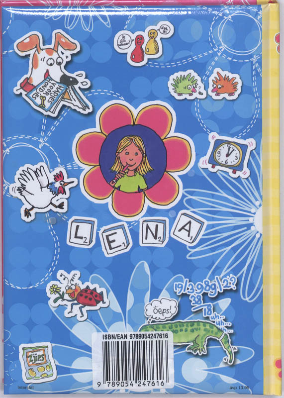 Achterkant van 11-12 Lena Lijstje