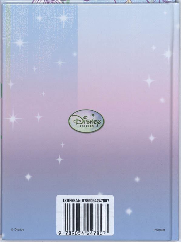 Achterkant van Tinkerbell Vriendenboek