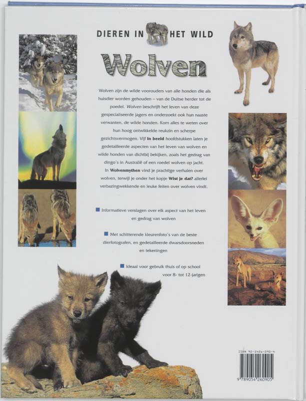 Achterkant van Wolven