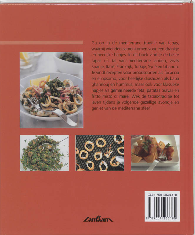 Achterkant van Tapas