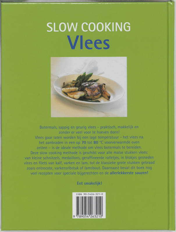 Achterkant van Slow Cooking Vlees