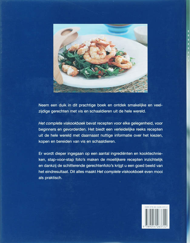 Achterkant van Het complete viskookboek
