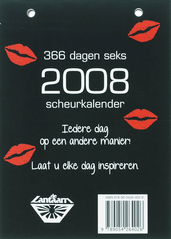 Achterkant van 2008