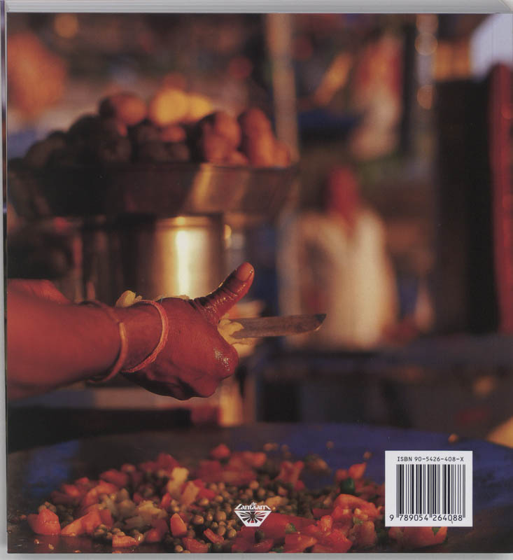 Achterkant van De complete keuken van India