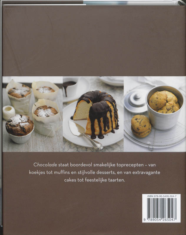 Achterkant van Chocolade