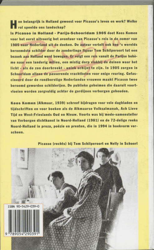 Achterkant van Picasso in Holland