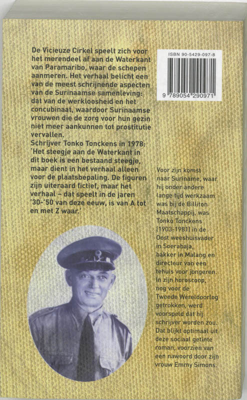 Achterkant van De vicieuze cirkel