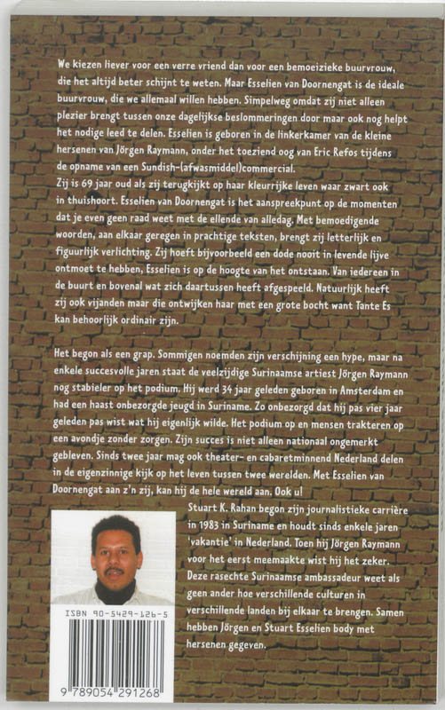 Achterkant van Mama mama, kijk buurvrouw