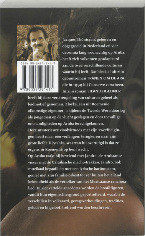 Achterkant van Eilandzigeuner