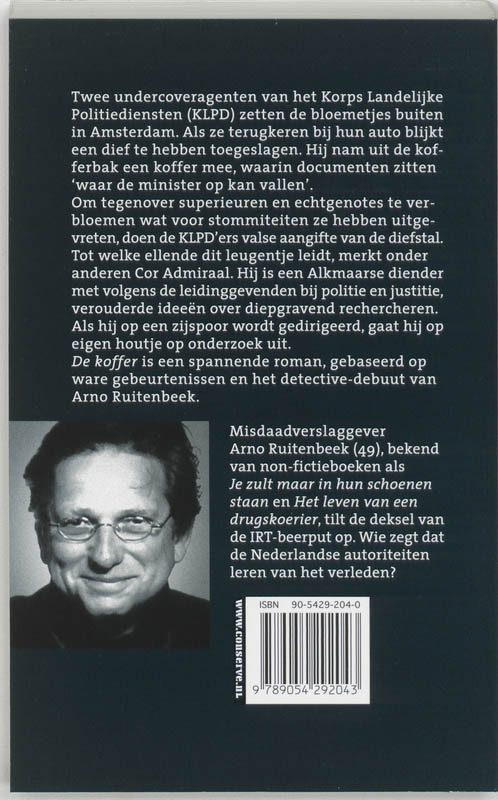 Achterkant van De koffer