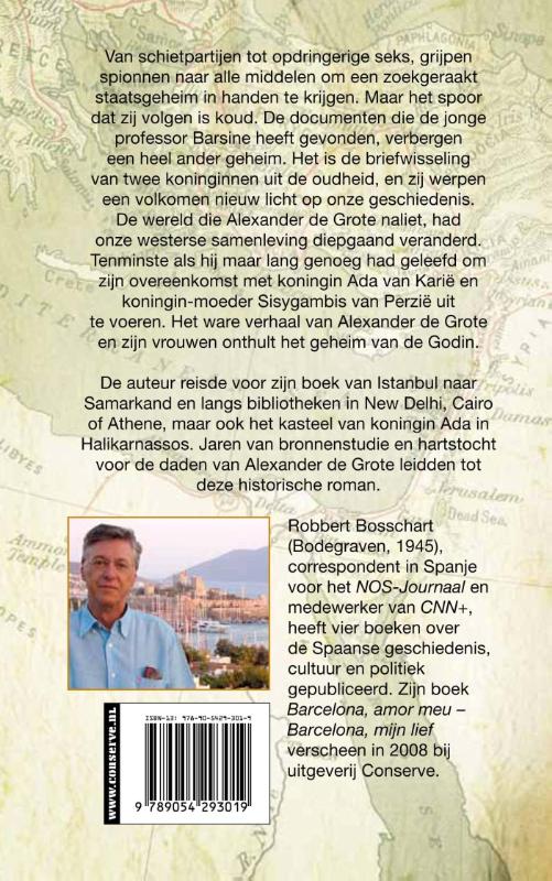 Achterkant van Alle vrouwen van Alexander de Grote