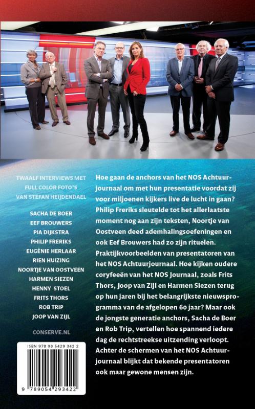 Achterkant van De iconen van het NOS achtuurjournaal