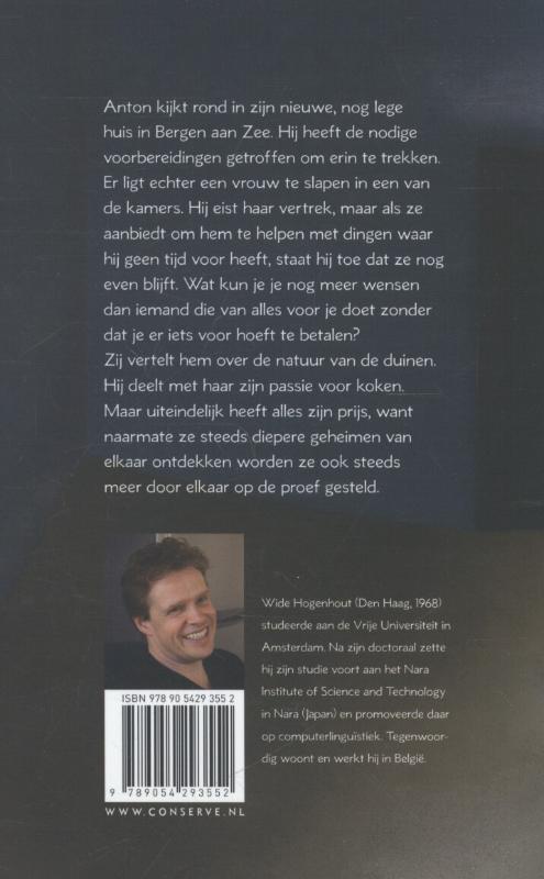 Achterkant van Aangewaaid