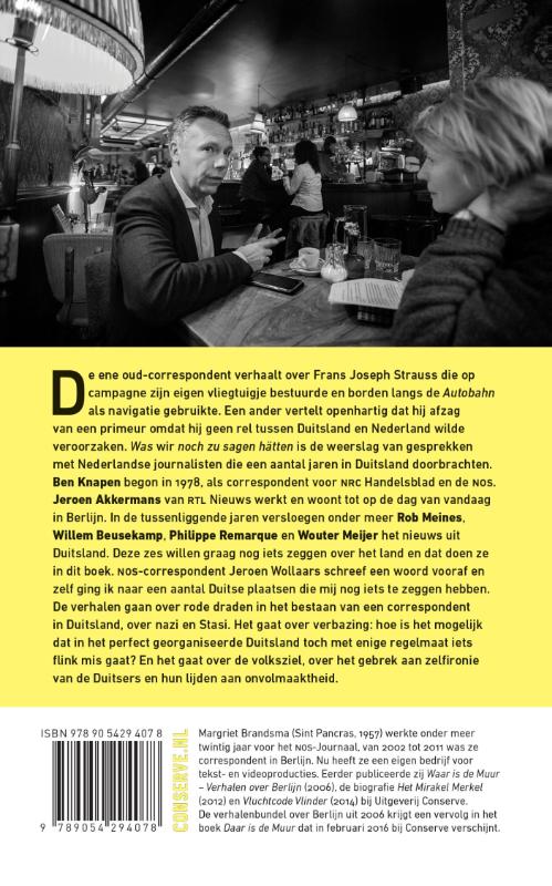 Achterkant van Was ich noch zu sagen hätte...