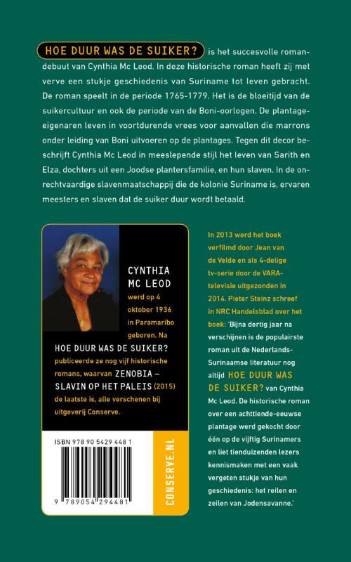 Achterkant van Hoe duur was de suiker?